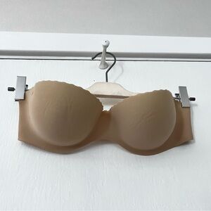 Victoria's Secret Angels Nude Embrace Convertible Strapless Bra 34C